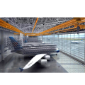 Structure en acier préfabriquée Cadre d&#39;espace de construction du toit aéronef Hangar Design